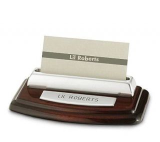 Things Remembered Personalized Desktop Businessardholder —