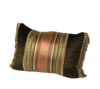 Croscill Carrington Stripe Boudoir Pillow —