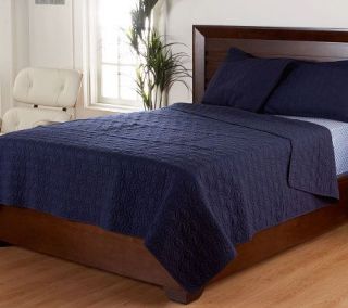 Liz Claiborne New York Horsebit TW Quilted Coverlet —