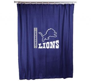 NFL Detroit Lions Shower Curtain —