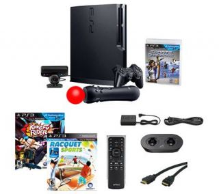 PS3 320GB Move Bundle with Kung Fu Rider & Racquet Sports —