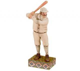 Jim Shore Heartwood Creek Baseball Player Figurine   H361756