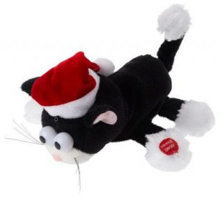 Animated Laughing and Rolling Motion Activated Holiday Plush
