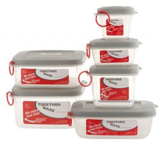 Together Ware 6 piece Food Storage Container Set —