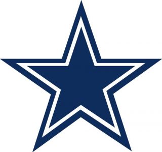 Dallas Cowboys Star Logo Window Wall Sticker Vinyl Car Decal Any Color