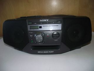 SONY CFD V25 BOOMBOX CD RADIO CASSETTE CORDER