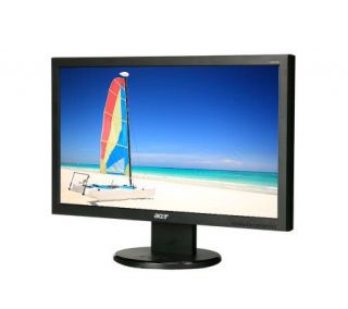 Acer 21.5 Diagonal Widescreen LCD Monitor   Black —