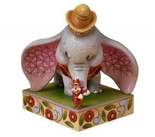 Jim Shore Disney Traditions Dumbo with TimothyMouse Figurine