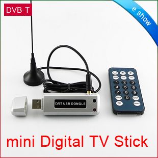 DVB T Fr Laptop PC Mini Digital TV Tuner USB Stick HDTV
