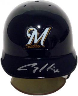 Corey Hart Signed Auto Milwaukee Brewers MLB Mini Helmet