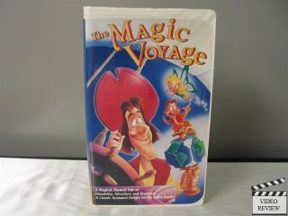 The Magic Voyage VHS 1994 Corey Feldman Mickey Rooney Samantha Eggar