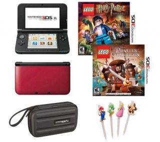 Nintendo 3DS XL Bundle w/ Lego Harry Potter,Pirates & More — 