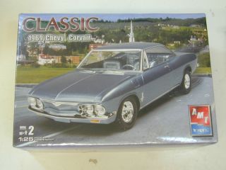 AMT 1 25 1969 69 Chevy Corvair Plastic Model Kit SEALED