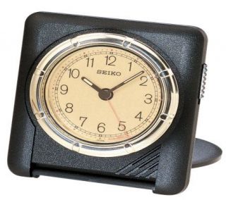 Seiko Easy to Set Travel Alarm Clock —