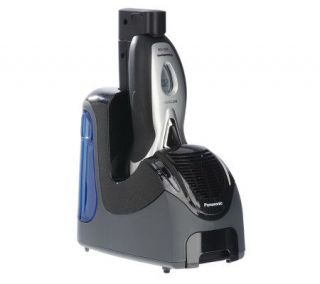 Panasonic 3 Blade Pivoting Head Shaver with Hydro Cleaning —