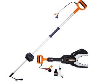 Worx JawSaw Pruning Chain Saw with Extension Pole —
