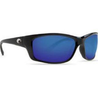 Costa Del Mar Sunglasses Jose 400G Black Frame Blue Mirror Glass Lens