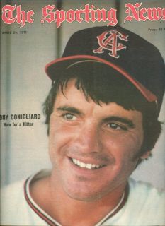 1971 Sporting News California Angels Tony Conigliaro NL