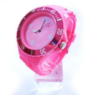  Watch Sport Watch Fashion Silicone Rubber Jelly Wrist Watch