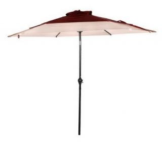Southern Casual 9 ft. Breeze Th 2 tier Crank & Tilt Market Umbrella 