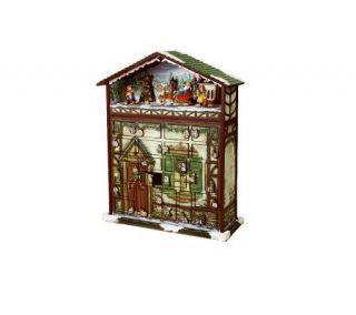 Battery Operated Musical 24 Days of Christmas Advent Calendar