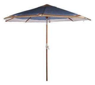 Southern Casual 9 ft. Catalina Wooden Market Umbrella —