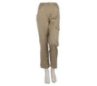 Linea by Louis DellOlio Fly Front Convertible Cargo Pants —