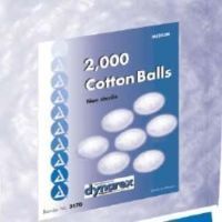 Dynarex Cotton Balls Medium Non Sterile Case of 4000