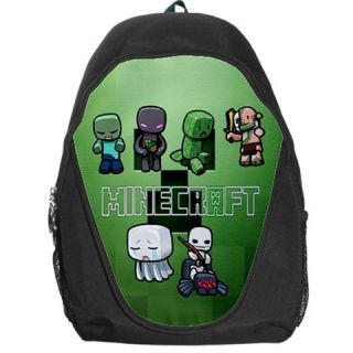  New Item Minecraft Monsters Characters Creepers Backpack Bag