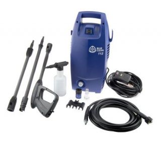 Blue Clean 1600 PSI Pressure Washer with Extension Wand —