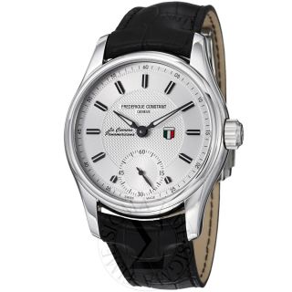 Frederique Constant Mens Vintage Rally Silver Dial Manual wind Watch