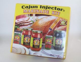  Marinade Kit for Holiday Turkey Roasts Seasoning Injector