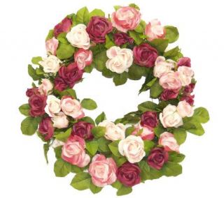 20 Rose Garden Wreath by Valerie —