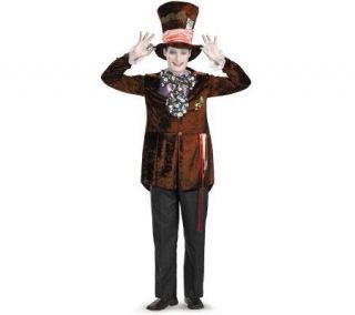 Alice In Wonderland Movie   Deluxe Mad Hatter Adult Costume — 