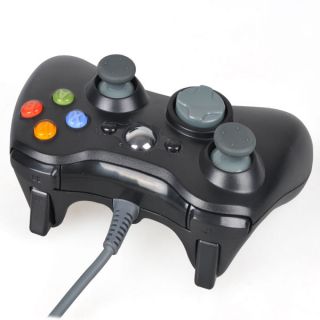 So Q^^Black Wired USB GamePad Controller F.Microsoft Xbox 360&Slim PC