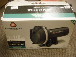 Countyline® 1 1 2 HP Thermoplastic Sprinkler Pump