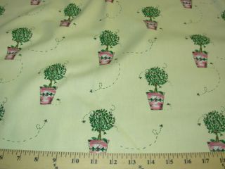 yds Bees Plants Spectrum Cotton Drapery Upholstery Fabric