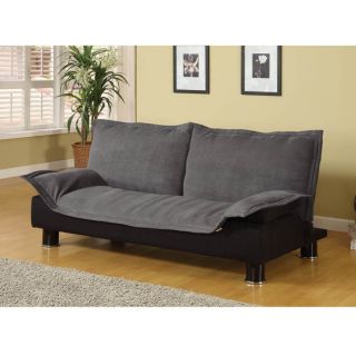 casual convertible sofa bed gray from brookstone coaster realizes the