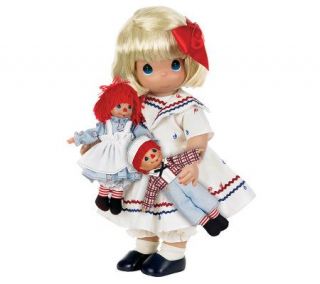 Precious Moments Forever Raggedy Ann & Andy 16Vinyl Doll —