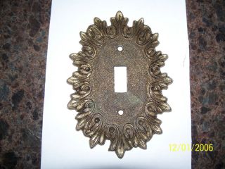 Old Antique House Electrical Switch Cover Plate