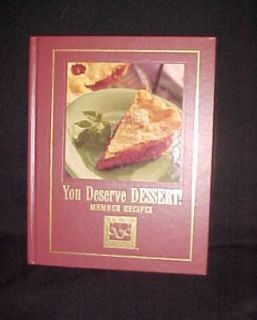  Deserve Dessert Cookbook Member Recipes Cooking Club of America