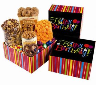 The Popcorn Factory Happy Birthday Wishes Sampler —