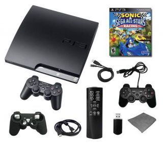 PS3 160GB System with Sonic Sega All Stars & Accessories —