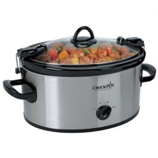 Crock Pot SCCPVL600SS, Stainless Steel Cook and Carry Slow Cooker