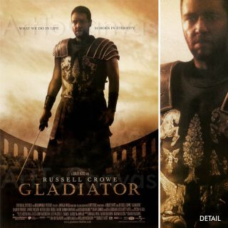 26x38 Gladiator Movie Poster Crowe Roman Empire Canvas