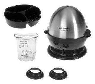 Cuisinart Stainless Steel Auto Shut Off Egg Cooker w/ Poach Tray