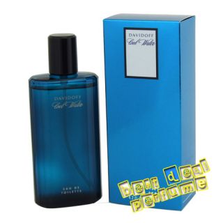Cool Water  Davidoff  4 2 Cologne EDT  New in Box