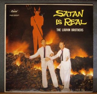   Brothers Satan is Real Original Legendary Country Gospel Lp Mint
