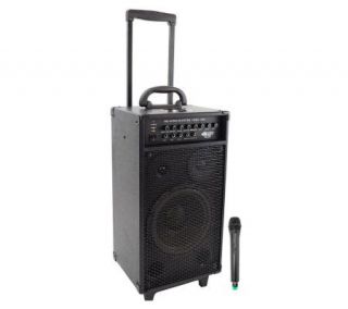 Pyle PWMA1080I 800W Portable PA System w/ iPodDock —