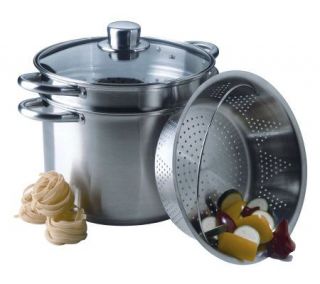 Fagor 8 qt Brushed Stainless Steel Commercial Multipot Set —